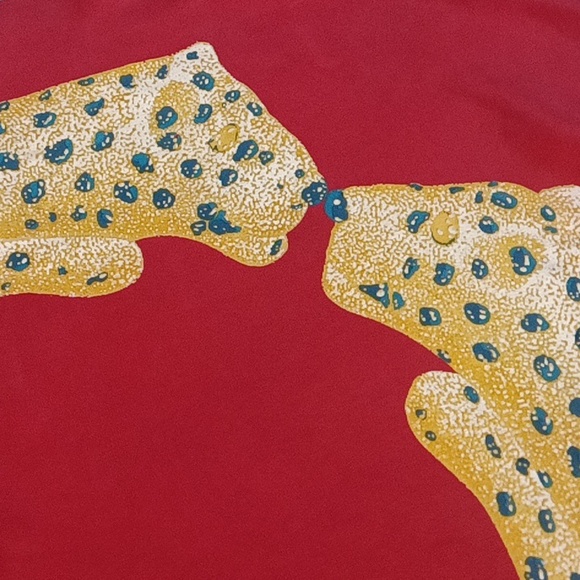 must de Cartier Paris Womens Vintage Silk Scarf. - Picture 14 of 14